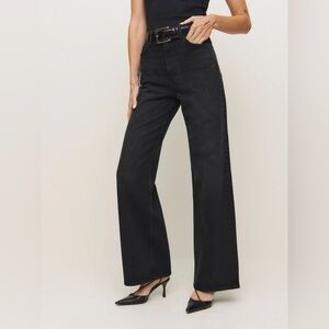 Reformation Cary High Rise Slouchy Wide Leg Jeans
